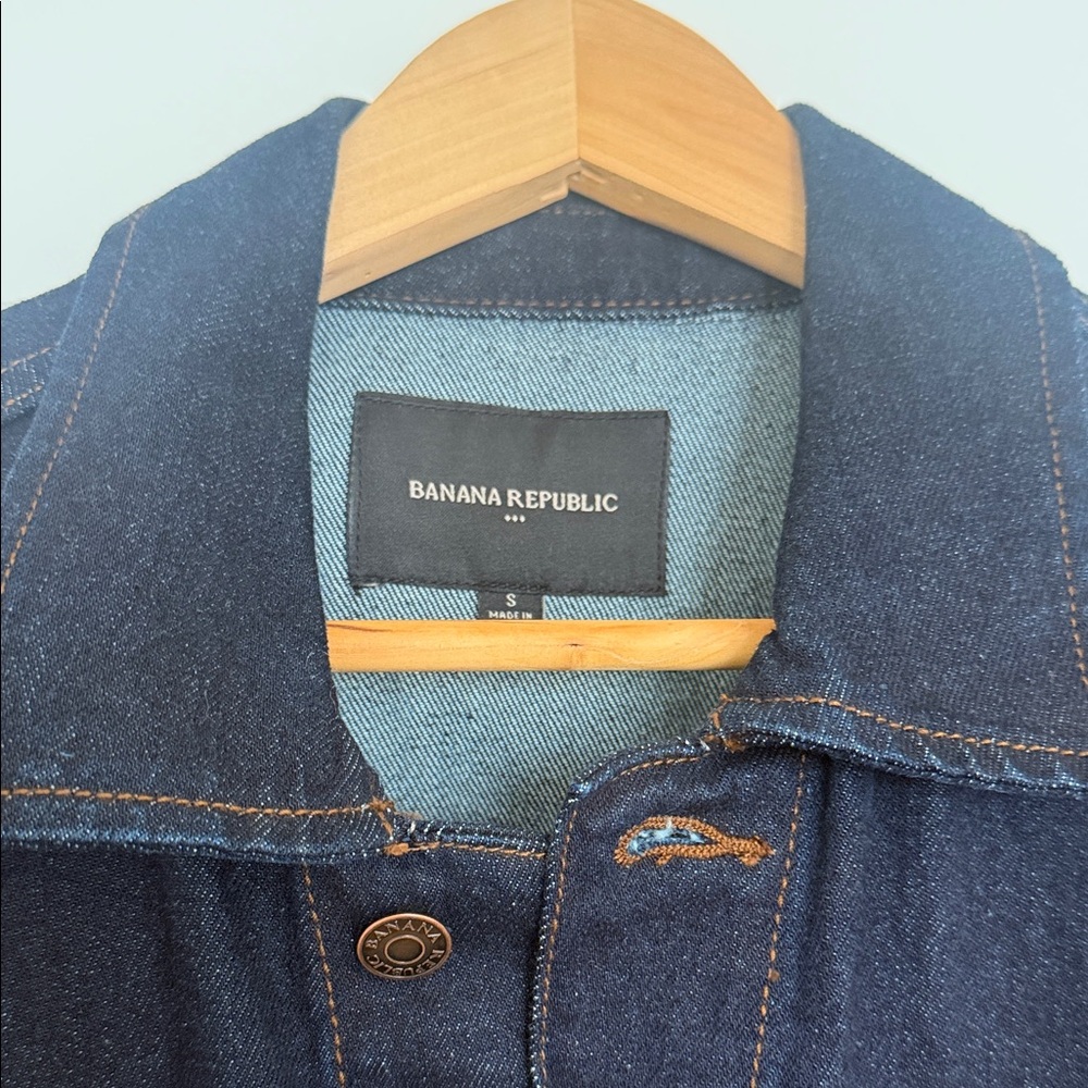 Banana Republic Dark Blue Denim Jacket